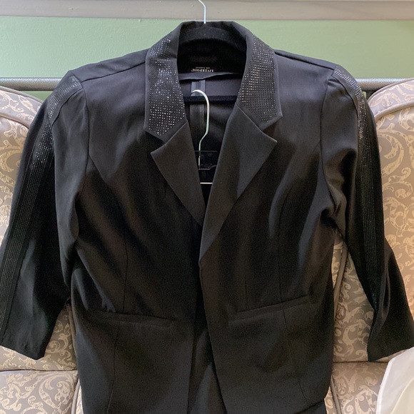 SHIMMER STRIPE BOYFRIEND BLAZER & PANTS - Picture 15 of 16